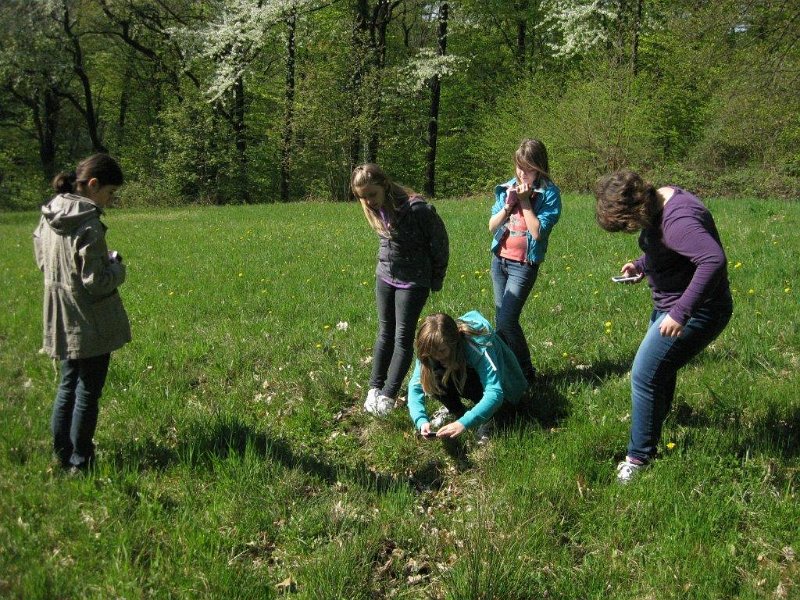 girls day 2013 012.jpg - Girls‘ Day 2013 im Forstrevier Handschuhsheim beim Landschafts- und Forstamt der Stadt Heidelberg. (Foto: Stadt Heidelberg)